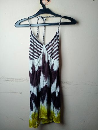 Colours of the World Women's Printed Halter Dress