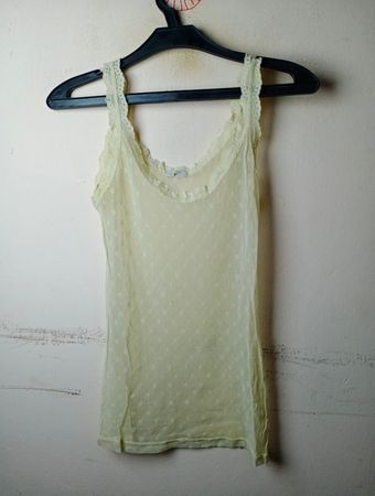 NO!NOA Lace Trim Tank Top