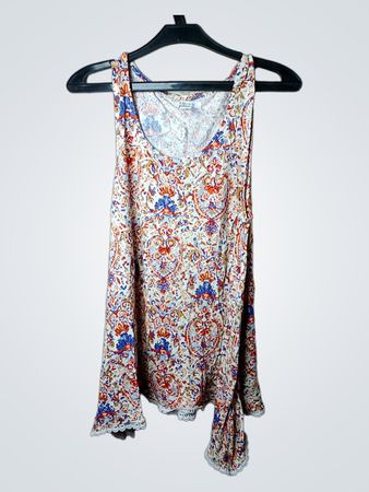 Floral-Print-Trägertop