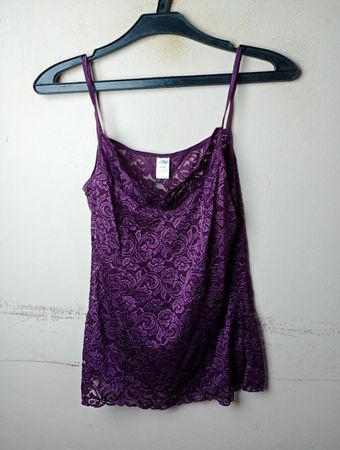 Benotti Purple Lace Camisole 36/38