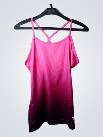 Kids by Tohibo Pink Ombre Tank Top