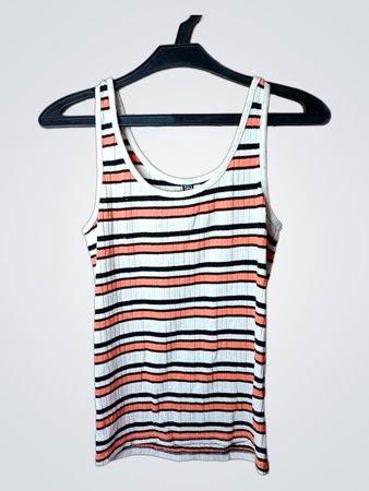 Blind Date Casual gestreiftes Tanktop