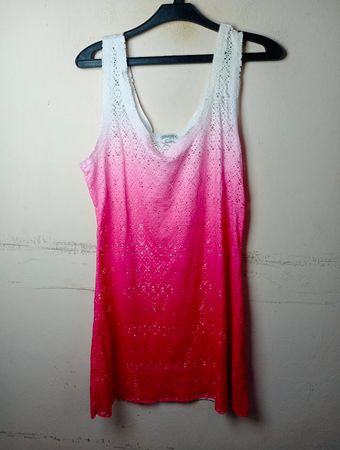 ESMARA Ombre Lace Tank Top