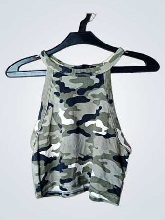 Tally Weijl Camouflage Crop Top