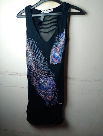 Tally Weijl Black verziertes Trägertop-Kleid