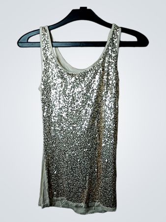Glänzendes Tanktop
