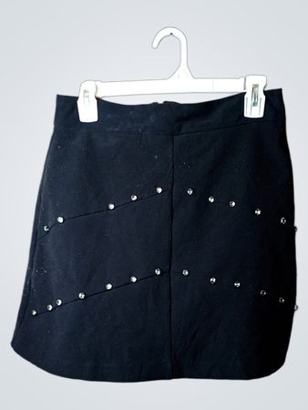 Zara Basic Collection bestickter Minirock