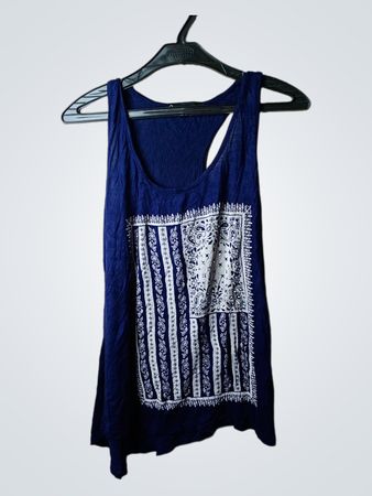Bambella Blue Tanktop mit Bandana-Muster