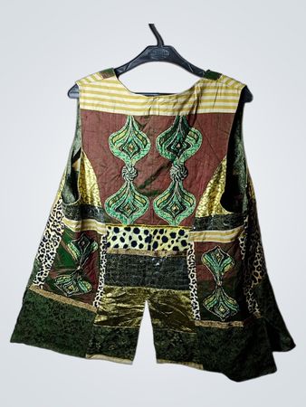 Böhmische Patchwork-Weste