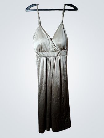 Vero Moda Satin-Maxikleid