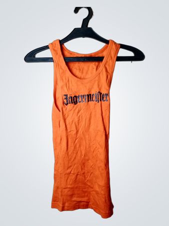 Jägermeister Orange Tank Top