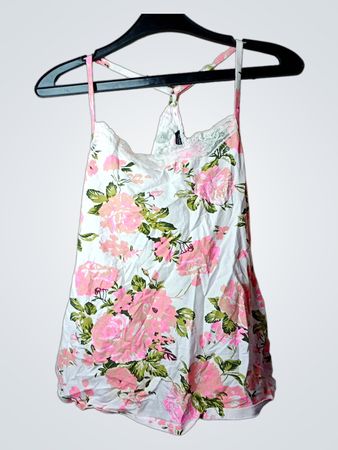 Blind Date Damen Kamelie mit Blumen-Spitzenbesatz Cami