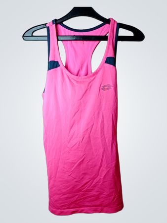 Lotto Pink Racerback Tank Top