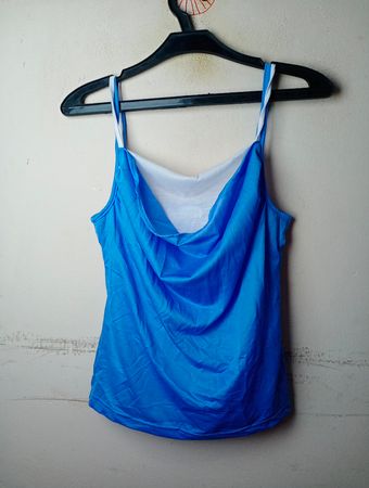 PRIONKA Blue Tank Top