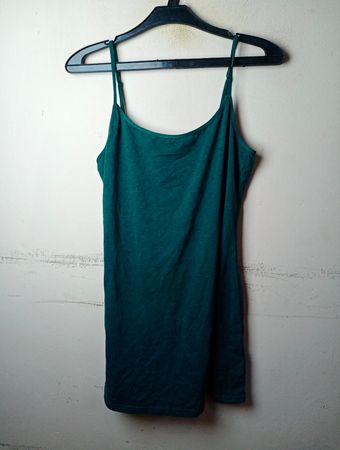 H&M Green Spaghetti-Träger-Top