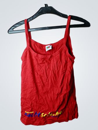 Fruit of the Loom Red Graphic Cami Top