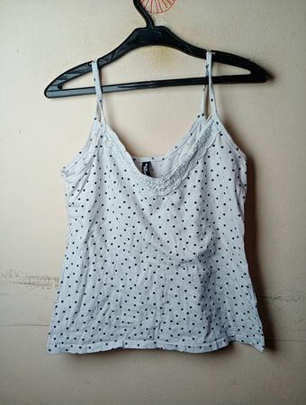 Jean Pascal Polka Dot Trägertop