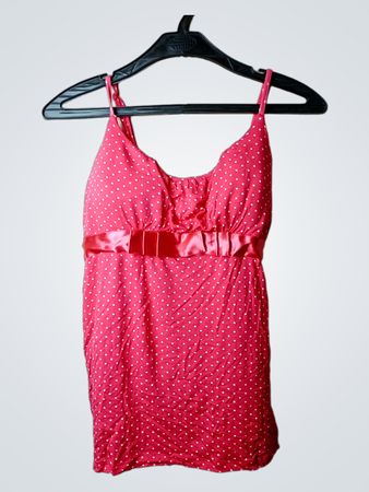Pink gepunktetes Camisole
