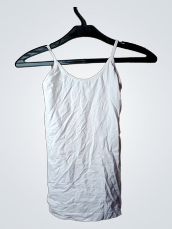 Weißes Tanktop