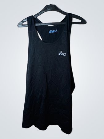 Asics schwarzes Tanktop