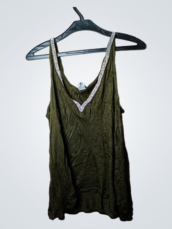 H&M Tanktop mit verziertem Ausschnitt
