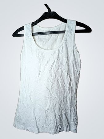 Weißes Tanktop