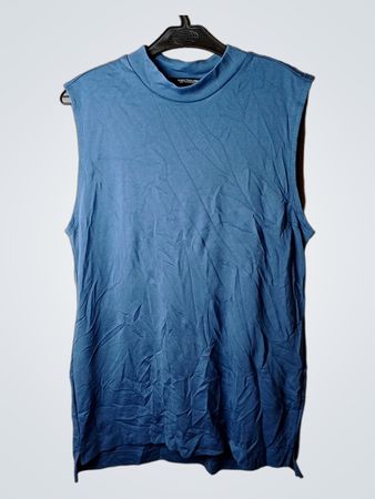 TOM TAILOR Ärmelloses Oberteil mit Stehkragen