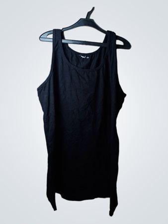 Schwarzes Tanktop