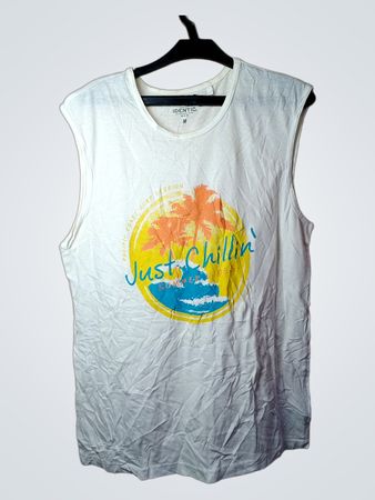 IDENTIC. Man Pacific Coast Surf Session Just Chillin' Summer Vibe Ärmelloses T-Shirt