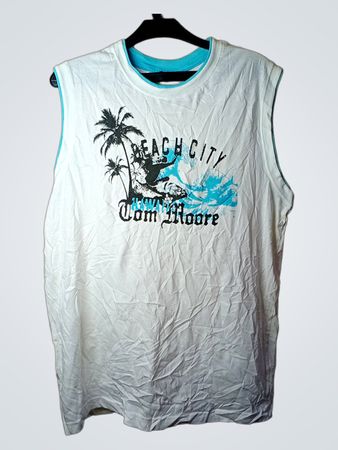 Southern Beach City Tom Moore Ärmelloses T-Shirt