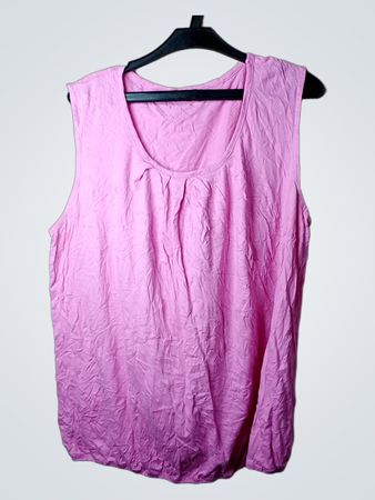 Pinkes ärmelloses Tanktop