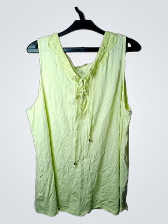 Gerry Weber ärmelloses Spitzen-Top mit Schnürung