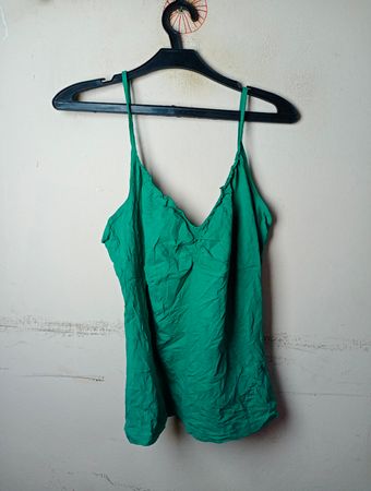 H&M Cami Top Grün