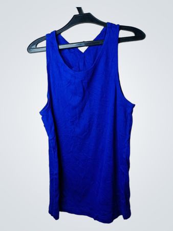 H&M Basic Blue Tank Top