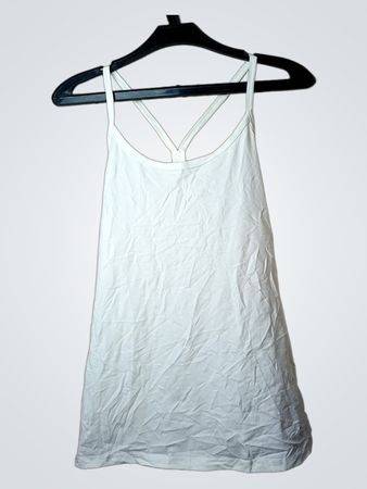 Weißes Tanktop