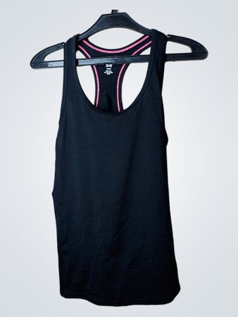 H&M Sport Schwarzes Racerback-Trägershirt