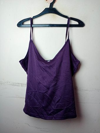 CASA BLANCA Purple Cami Top