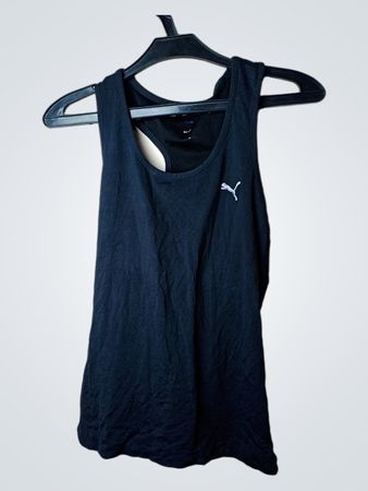 Puma schwarzes Tanktop
