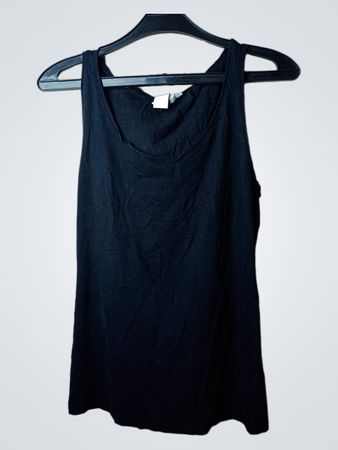 Schwarzes Tanktop