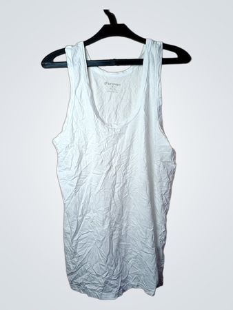 SPRINT Herren Baumwolle 100% Weiß Tanktop
