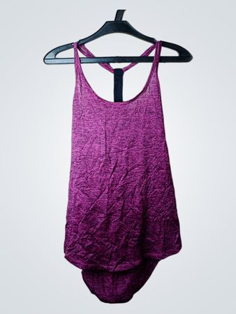 Lila meliertes Tanktop