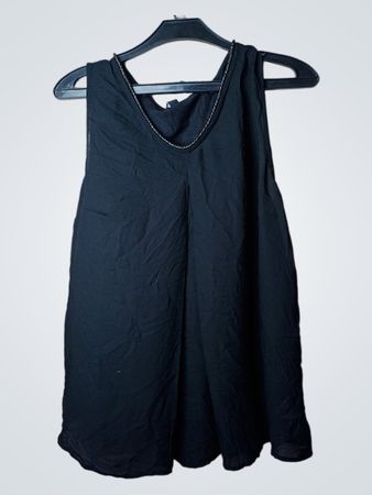 flame ärmelloses Top