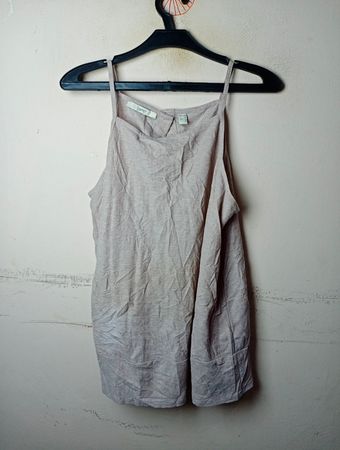 Esprit Leinenmischung Latzkleid