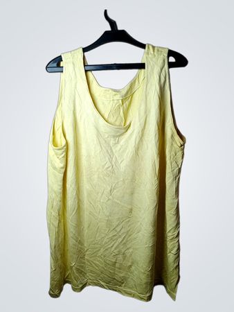 Gelbes Tanktop