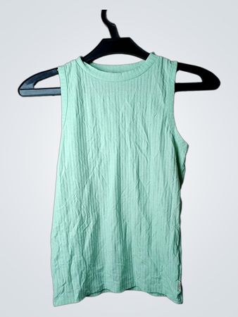 Garcia Mintgrünes geripptes Tanktop