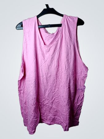 Rosa ärmelloses Tanktop