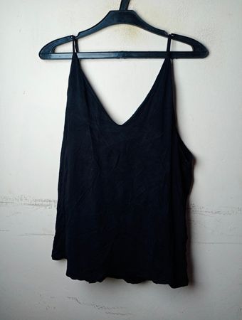 H&M schwarzes Trägertop
