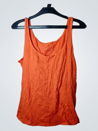 body Orange Tank Top