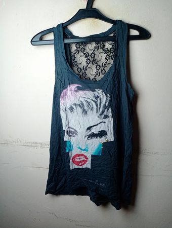 ONLY Tanktop mit Spitzenrücken