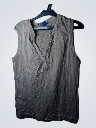 CECIL ärmelloses Henley-Oberteil